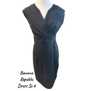 Banana Republic Gray Dress - Size 6